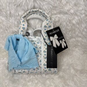 Madden Girl Blue Mini Tote